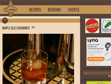 Tablet Screenshot of cocktailia.com